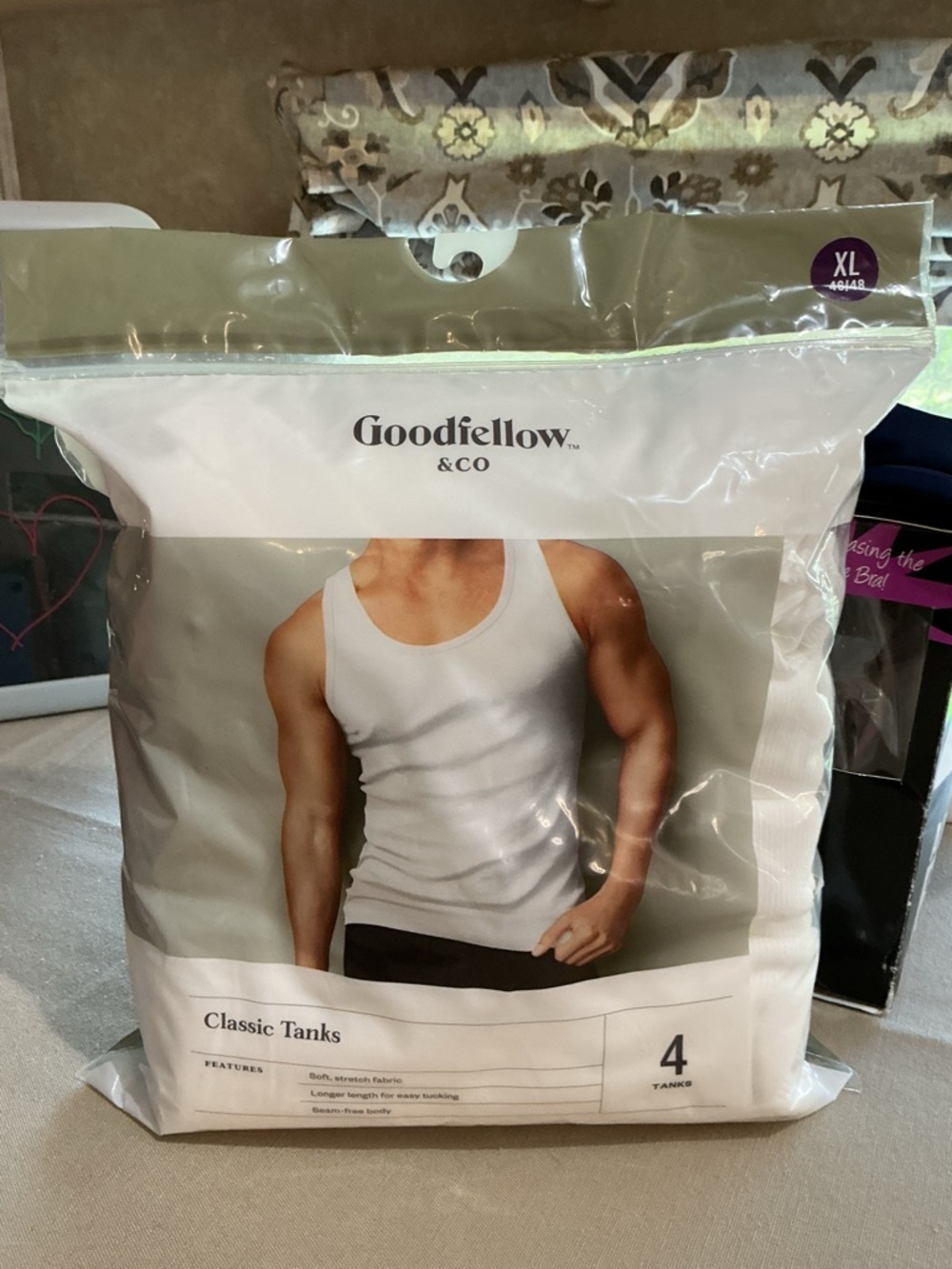 Goodfellow & Co White Men's Tank Top 4-Pack